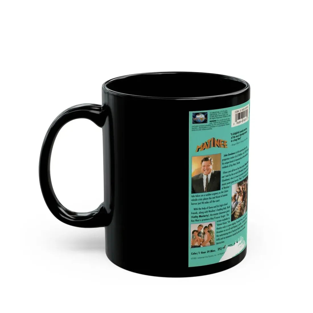MATINEE (VHS COVER) - Black Coffee Mug - Go Mug Yourself