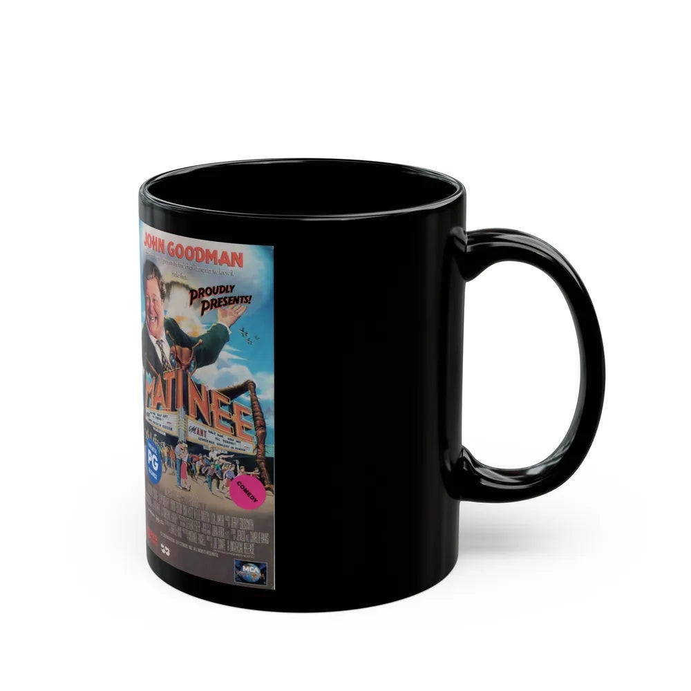 MATINEE (VHS COVER) - Black Coffee Mug-Go Mug Yourself