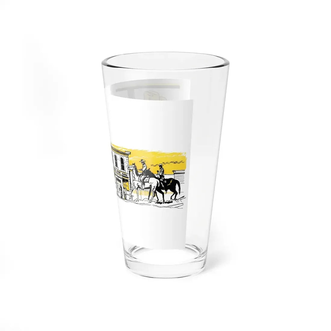 Matt Seery's Town, Bluebook, June 1953 (Magazine Illustration) Pint Glass 16oz - Go Mug Yourself