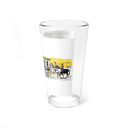 Matt Seery's Town, Bluebook, June 1953 (Magazine Illustration) Pint Glass 16oz - Go Mug Yourself