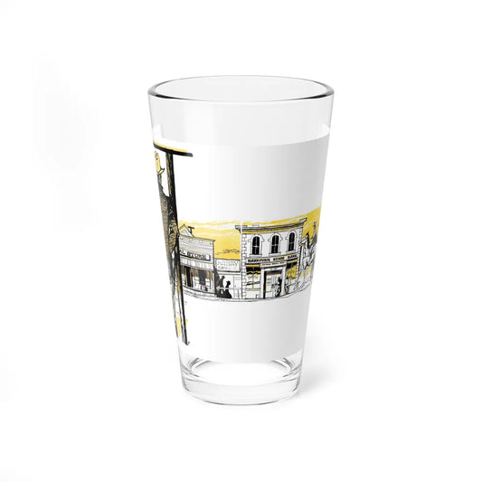 Matt Seery's Town, Bluebook, June 1953 (Magazine Illustration) Pint Glass 16oz-16oz-Go Mug Yourself