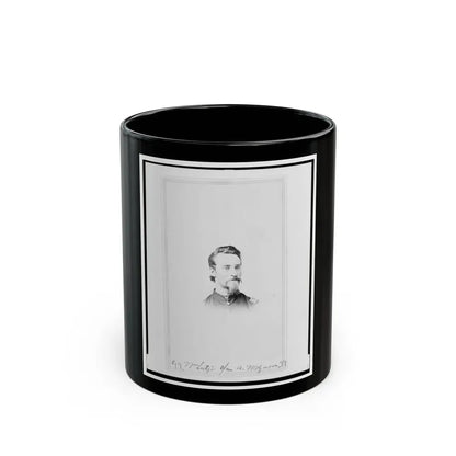 Matthew T. Lutz, Bust Portrait, Facing Front (U.S. Civil War) Black Coffee Mug 11oz - Go Mug Yourself