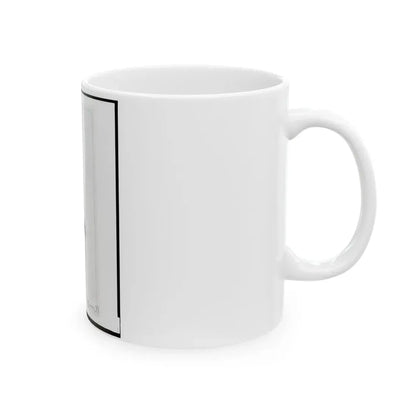 Matthew T. Lutz, Bust Portrait, Facing Front (U.S. Civil War) White Coffee Mug - Go Mug Yourself