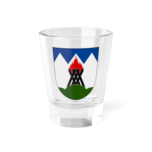 Mattmar vapen (Sweden) (Coat of Arms) Shot Glass 1.5oz 1.5oz - Go Mug Yourself