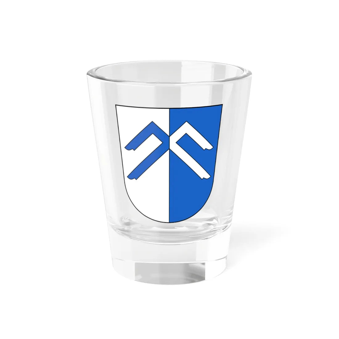 Matzendorf-blazon (Switzerland) (Coat of Arms) Shot Glass 1.5oz 1.5oz - Go Mug Yourself