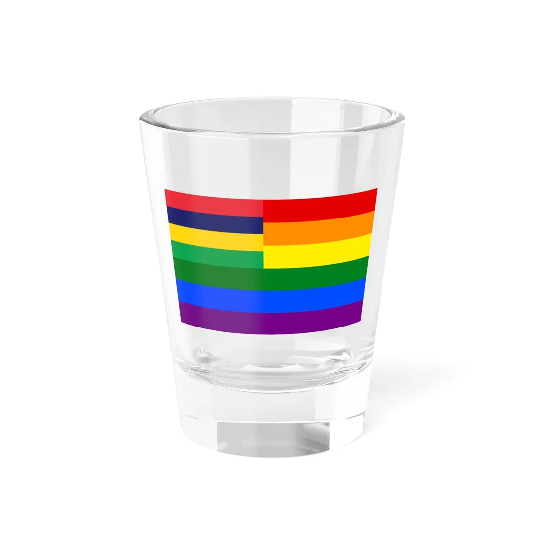 MauritiusLGBTQ (Mauritius) Shot Glass 1.5oz 1.5oz - Go Mug Yourself