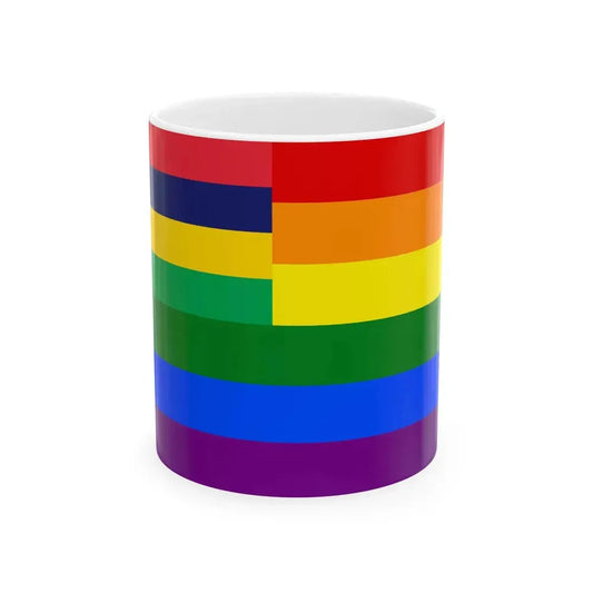 MauritiusLGBTQ (Mauritius) White Coffee Mug 11oz - Go Mug Yourself