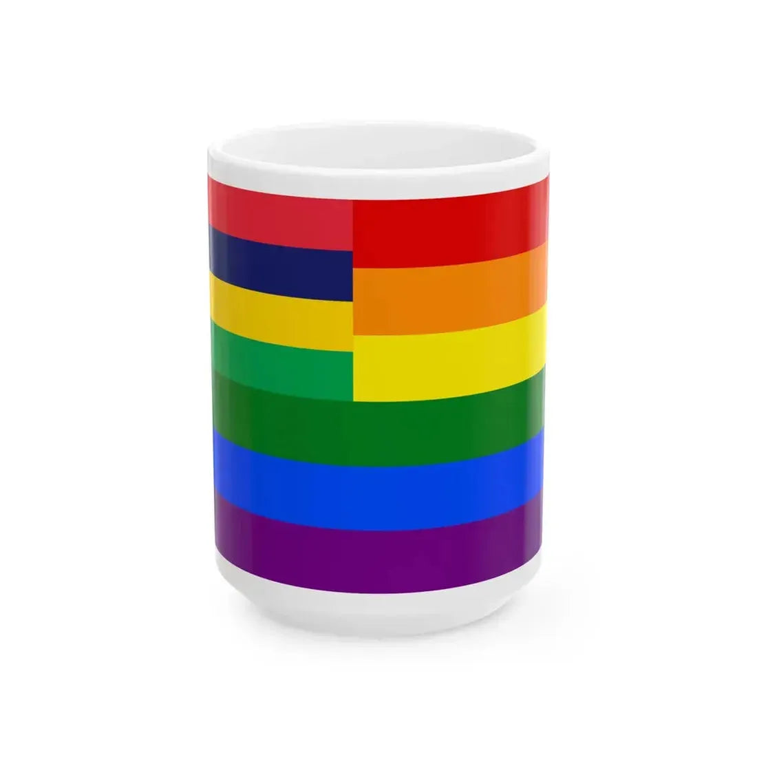 MauritiusLGBTQ (Mauritius) White Coffee Mug 15oz - Go Mug Yourself