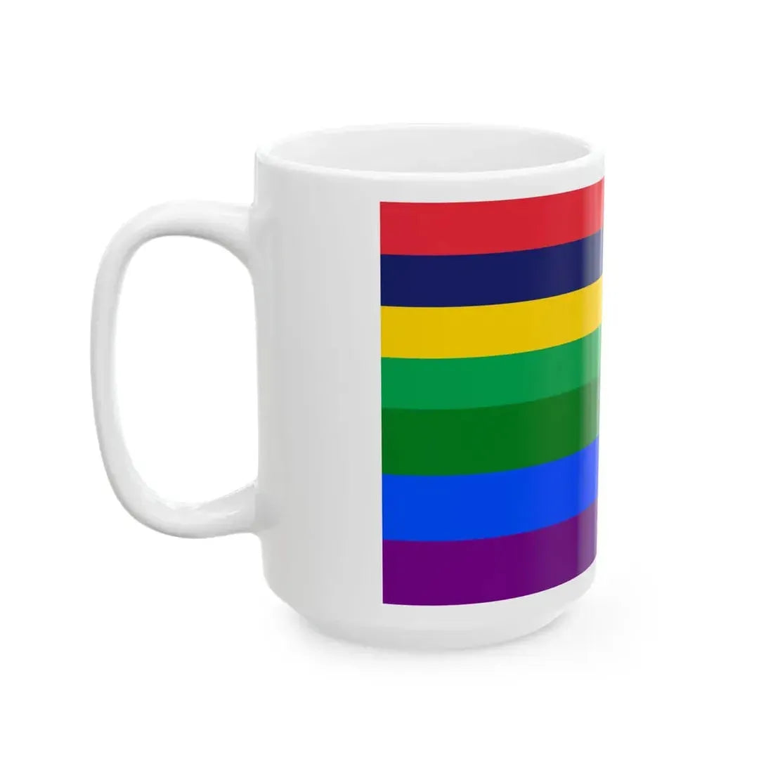 MauritiusLGBTQ (Mauritius) White Coffee Mug - Go Mug Yourself