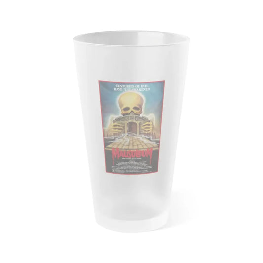 MAUSOLEUM 1983 Movie Poster - Frosted Pint Glass 16oz 16oz Frosted - Go Mug Yourself