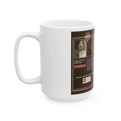 MAUSOLEUM (VHS COVER) - White Coffee Mug - Go Mug Yourself