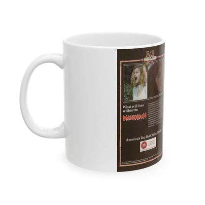 MAUSOLEUM (VHS COVER) - White Coffee Mug - Go Mug Yourself