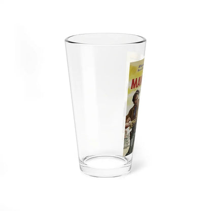 Maverick, British Paperback Cover - Pint Glass 16oz-Go Mug Yourself