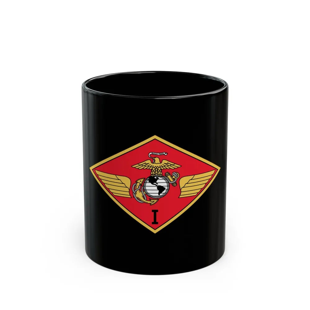 MAW 1 (USMC) Black Coffee Mug-11oz-Go Mug Yourself