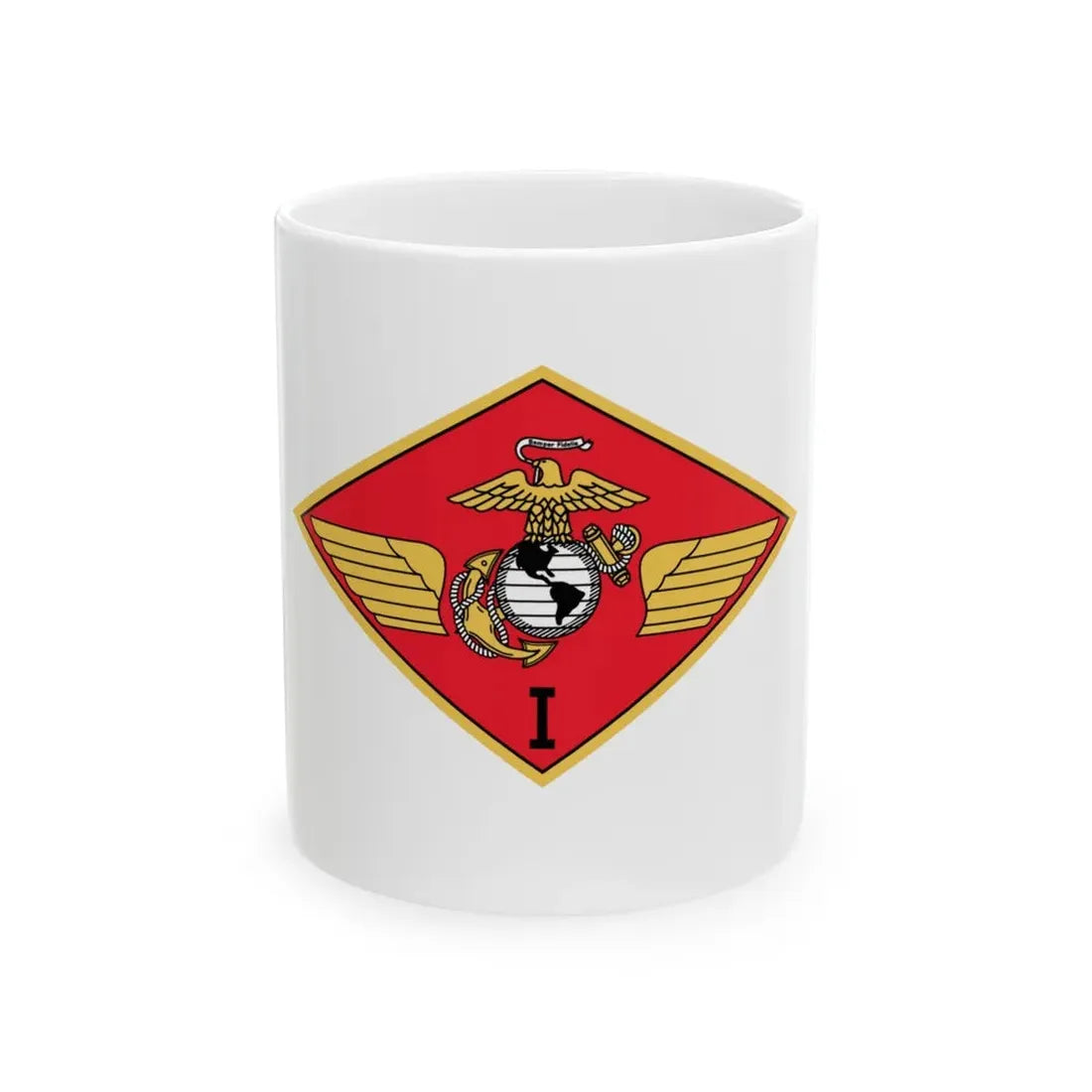 MAW 1 (USMC) White Coffee Mug 11oz - Go Mug Yourself