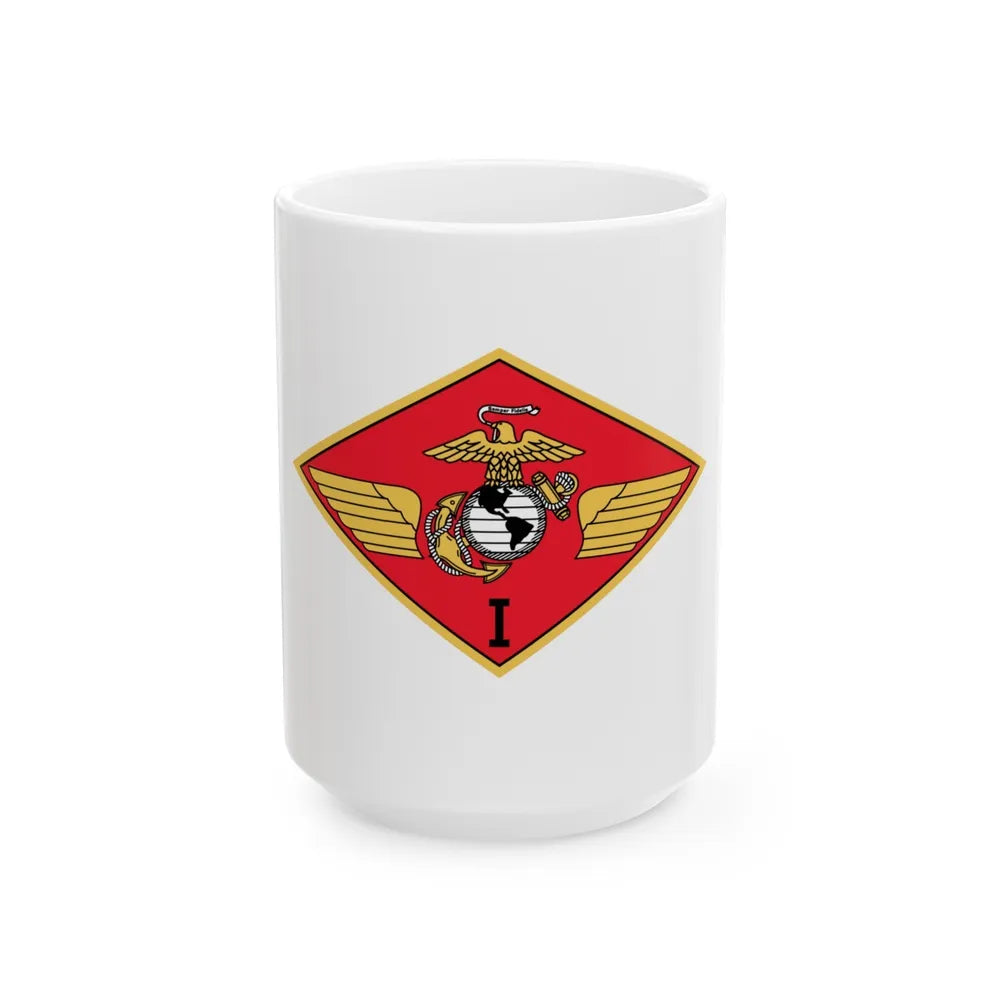 MAW 1 (USMC) White Coffee Mug-15oz-Go Mug Yourself