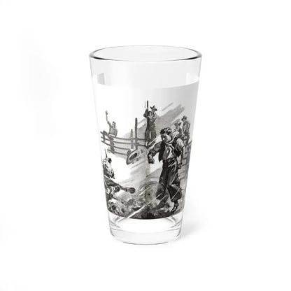Max Baer and the Lust To Kill, Liberty, May 7, 1938 (Magazine Illustration) Pint Glass 16oz 16oz - Go Mug Yourself