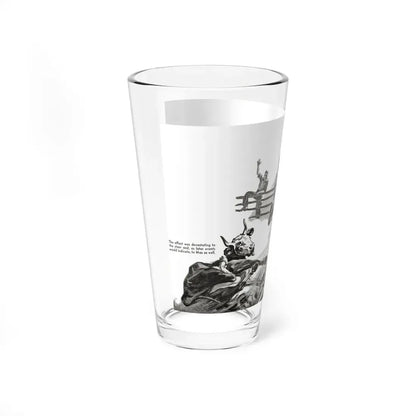 Max Baer and the Lust To Kill, Liberty, May 7, 1938 (Magazine Illustration) Pint Glass 16oz - Go Mug Yourself