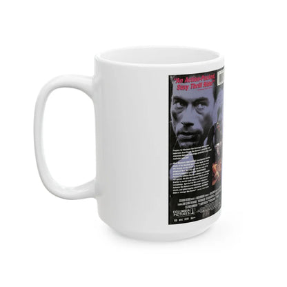 MAXIMUM RISK (VHS COVER) - White Coffee Mug-Go Mug Yourself