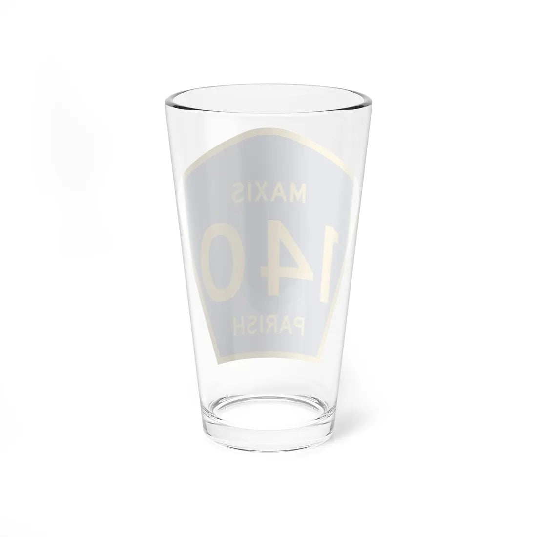 Maxis Parish Route 140 LA (Louisiana) (Road Sign) Pint Glass 16oz - Go Mug Yourself