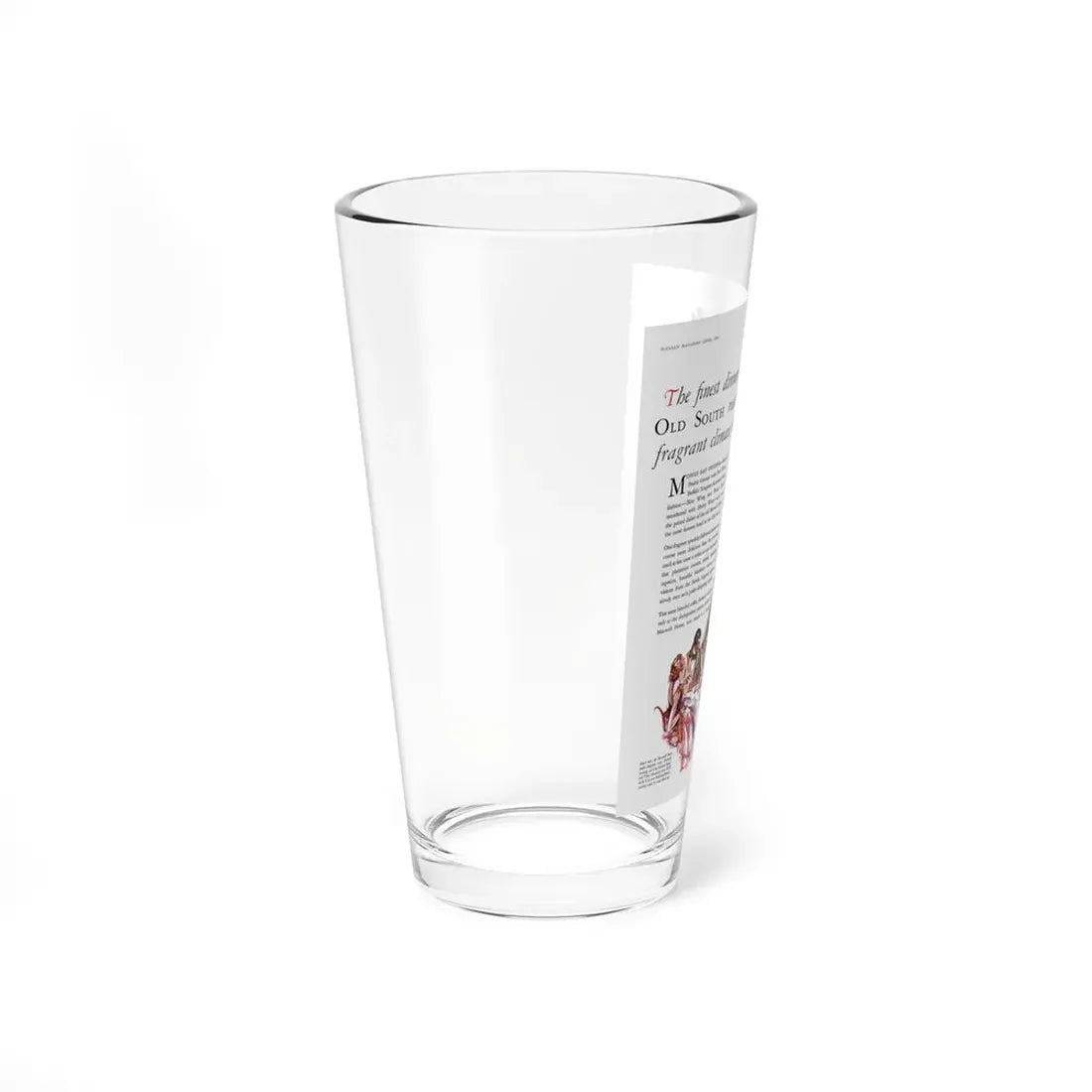 Maxwell House Coffee ad, McCall's, April 1930 (Magazine Illustration) Pint Glass 16oz - Go Mug Yourself