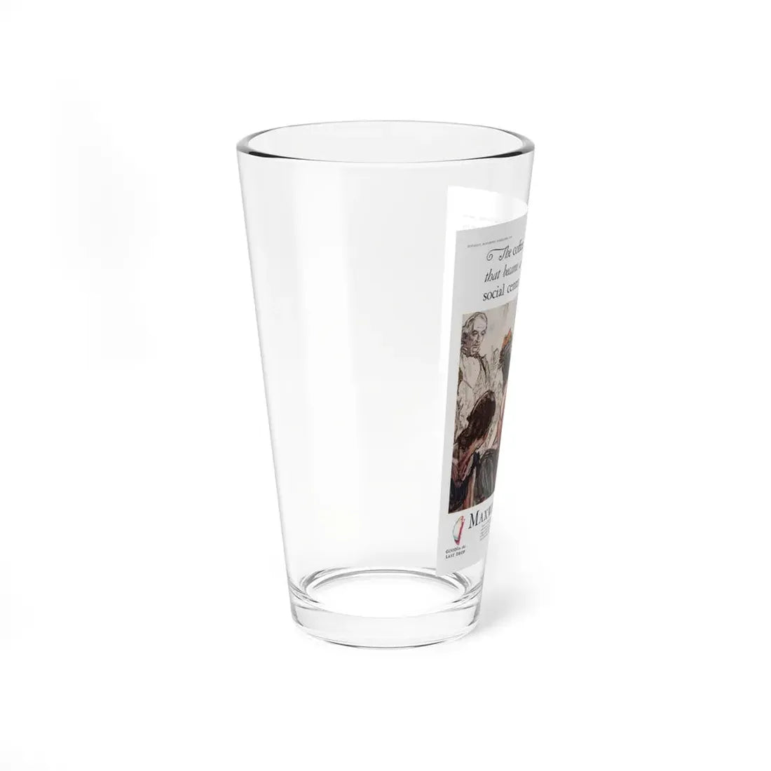 Maxwell House Coffee ad, McCall's, February 1930 (Magazine Illustration) Pint Glass 16oz - Go Mug Yourself