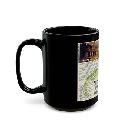 MAYA YAXCHILIAN CHIAPAS MEXICO (VHS COVER) - Black Coffee Mug-Go Mug Yourself