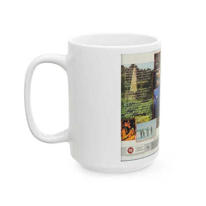 MAYHEM ACTION (VHS COVER) - White Coffee Mug - Go Mug Yourself