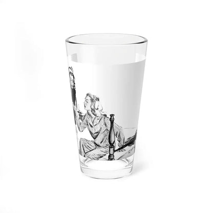 Mayor Martin's Daughter, Calling All Girls, July 1946 (Magazine Illustration) Pint Glass 16oz 16oz - Go Mug Yourself