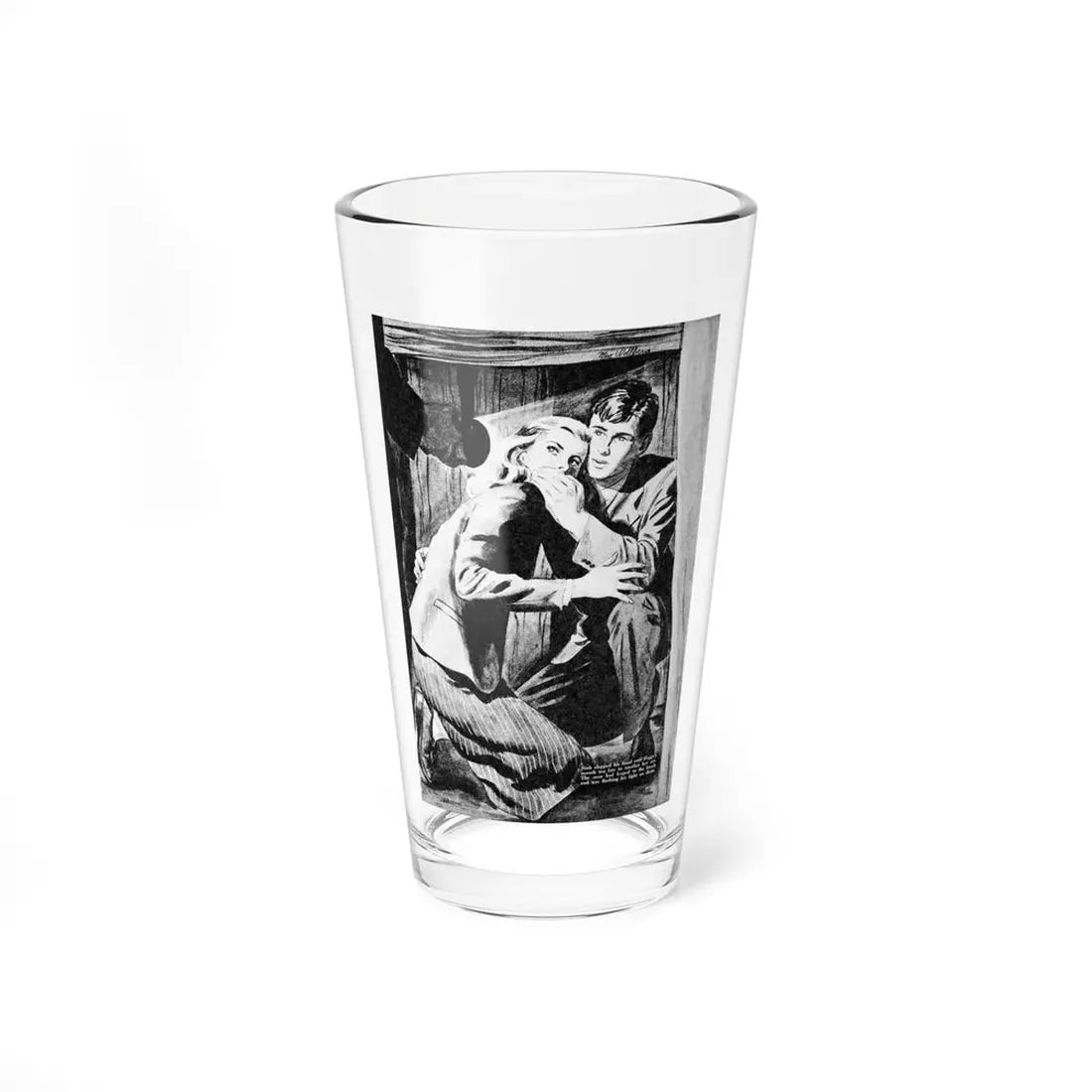 Mayor Martin's Daughter, Calling All Girls, March 1946 (Magazine Illustration) Pint Glass 16oz 16oz - Go Mug Yourself