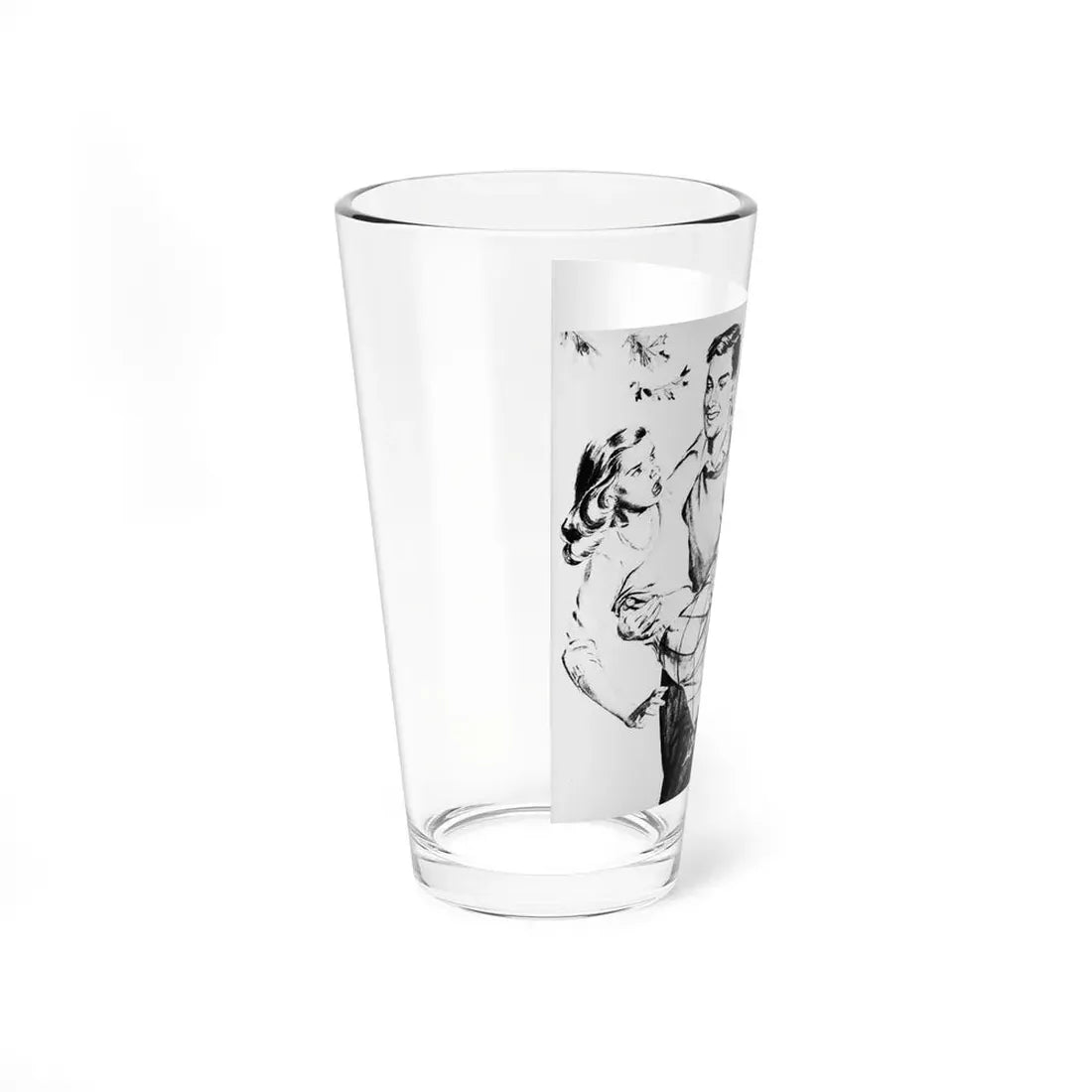 Mayor Martin's Daughter, Calling All Girls, November 1946 (Magazine Illustration) Pint Glass 16oz - Go Mug Yourself