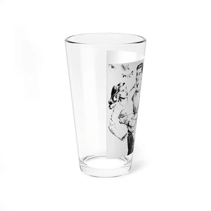 Mayor Martin's Daughter, Calling All Girls, November 1946 (Magazine Illustration) Pint Glass 16oz - Go Mug Yourself