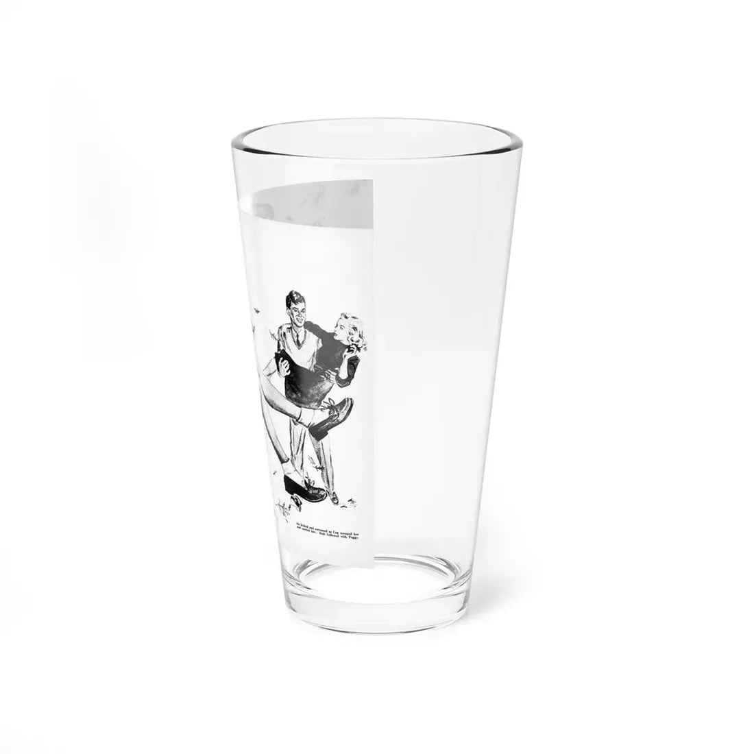 Mayor Martin's Daughter, Calling All Girls, November 1946 (Magazine Illustration) Pint Glass 16oz - Go Mug Yourself