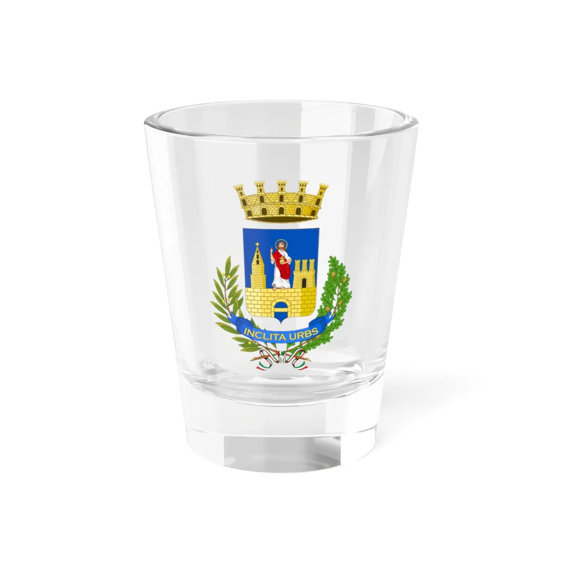 Mazara del Vallo-Stemma (Italy) (Coat of Arms) Shot Glass 1.5oz 1.5oz - Go Mug Yourself