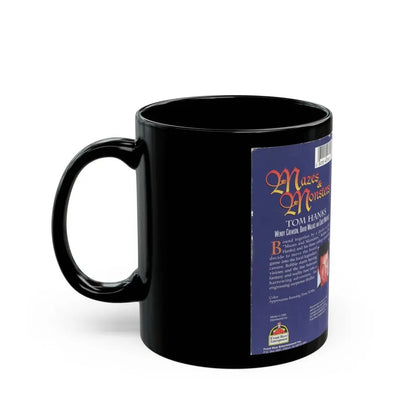 MAZES & MONSTERS TOM HANKS (VHS COVER) - Black Coffee Mug - Go Mug Yourself