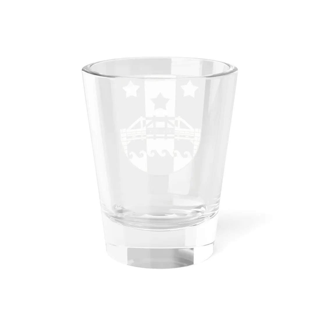Mazsalaca COA (Latvia) (Coat of Arms) Shot Glass 1.5oz - Go Mug Yourself