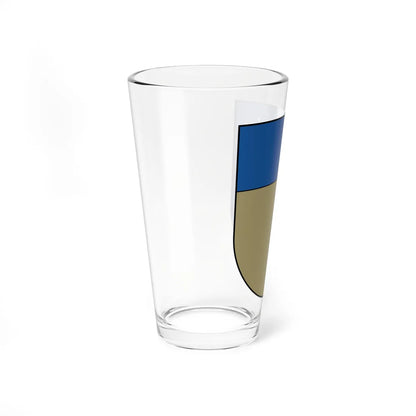 Mazsalacas novads COA (Latvia) (Coat of Arms) Pint Glass 16oz - Go Mug Yourself