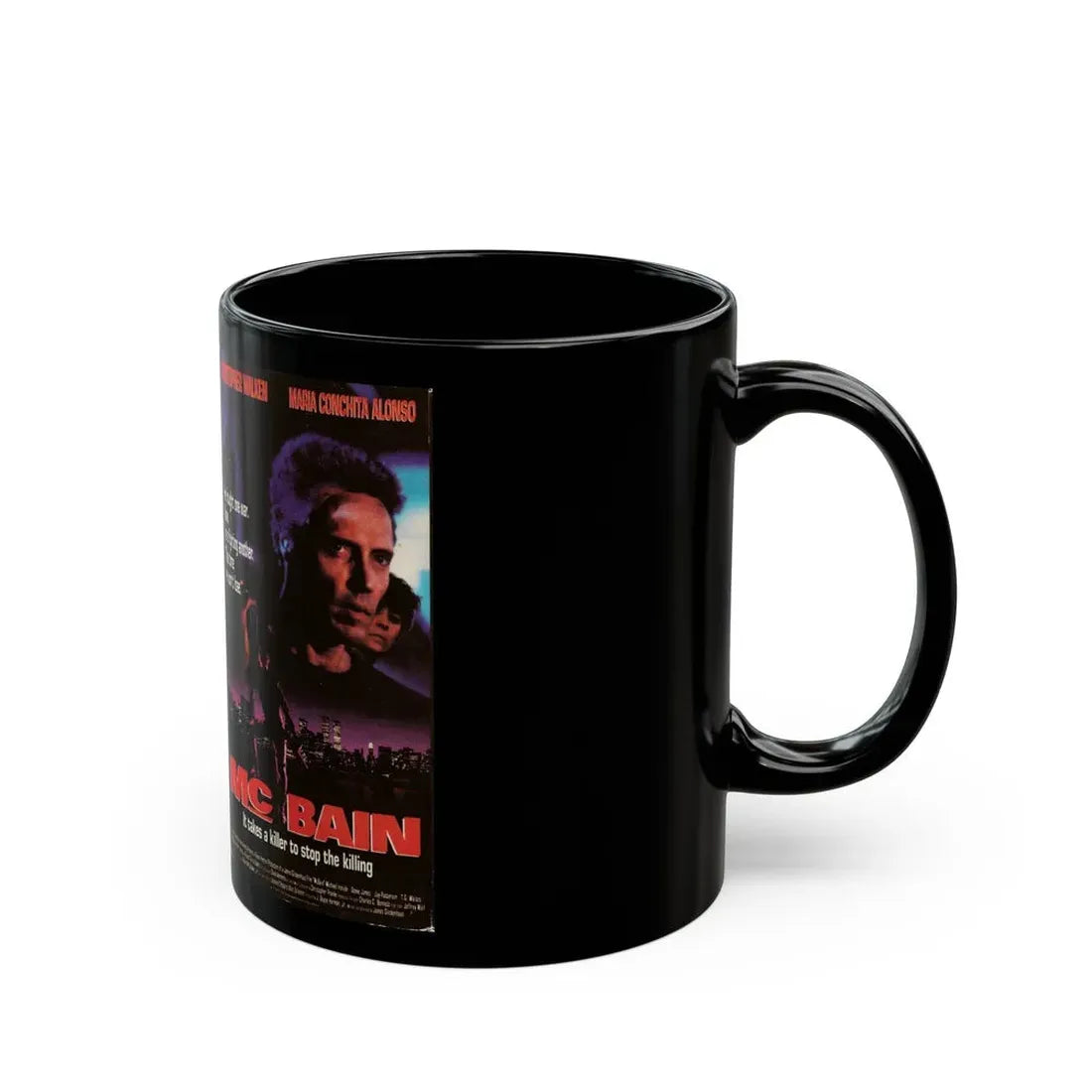 MC BAIN (VHS COVER) - Black Coffee Mug - Go Mug Yourself