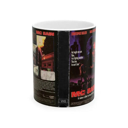 MC BAIN (VHS COVER) - White Coffee Mug 11oz - Go Mug Yourself
