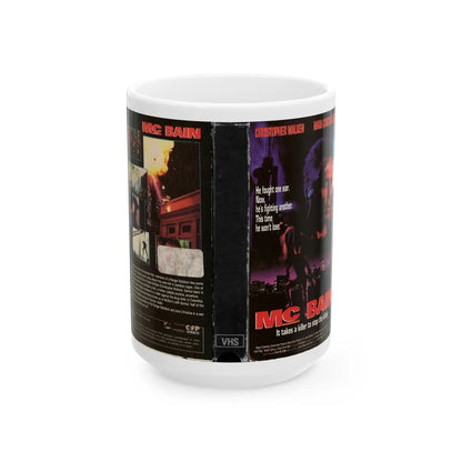 MC BAIN (VHS COVER) - White Coffee Mug-15oz-Go Mug Yourself