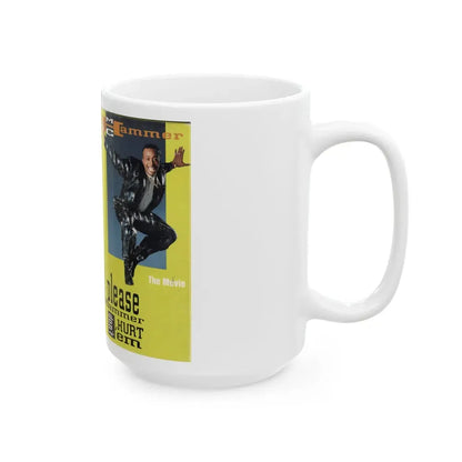 MC HAMMER THE MOVIE PLEASE HAMMER DONT HURT EM (VHS COVER) - White Coffee Mug - Go Mug Yourself