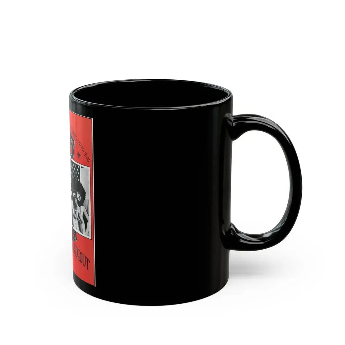 MC5-1 (Music Poster) Black Coffee Mug - Go Mug Yourself