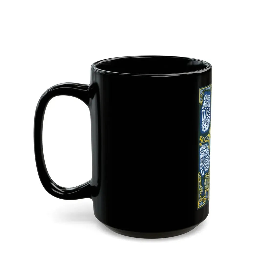 MC5 1967 (Music Poster) Black Coffee Mug - Go Mug Yourself