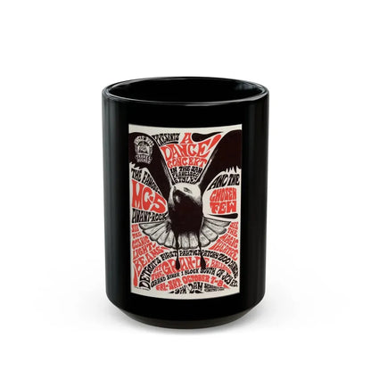 mc5 (Music Poster) Black Coffee Mug 15oz - Go Mug Yourself