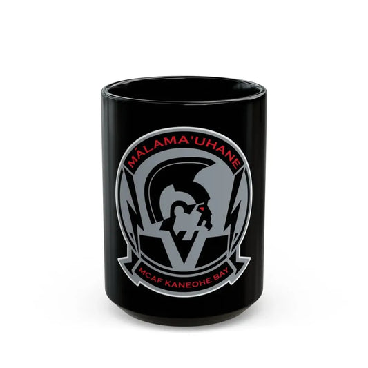 MCAF Kaneohe Bay (USMC) Black Coffee Mug 15oz - Go Mug Yourself