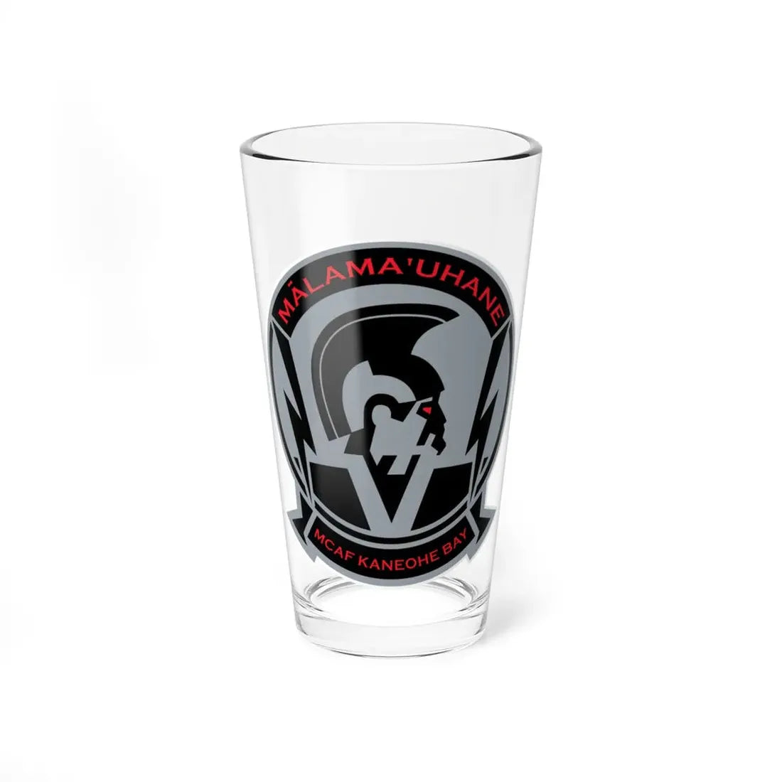 MCAF Kaneohe Bay (USMC) Pint Glass 16oz 16oz - Go Mug Yourself