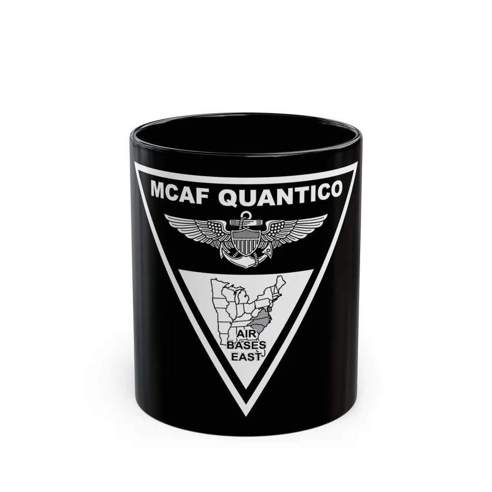 MCAF Quantico USMC 229th Birthday Ball (USMC) Black Coffee Mug-11oz-Go Mug Yourself