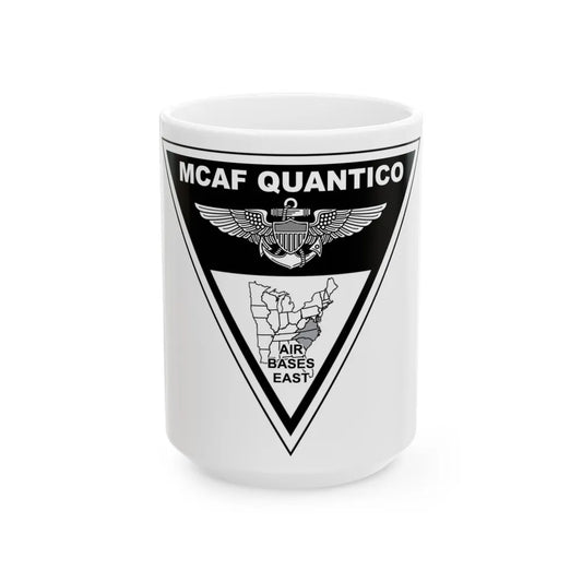 MCAF Quantico USMC 229th Birthday Ball (USMC) White Coffee Mug-15oz-Go Mug Yourself