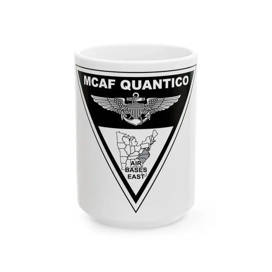MCAF Quantico USMC 229th Birthday Ball (USMC) White Coffee Mug 15oz - Go Mug Yourself