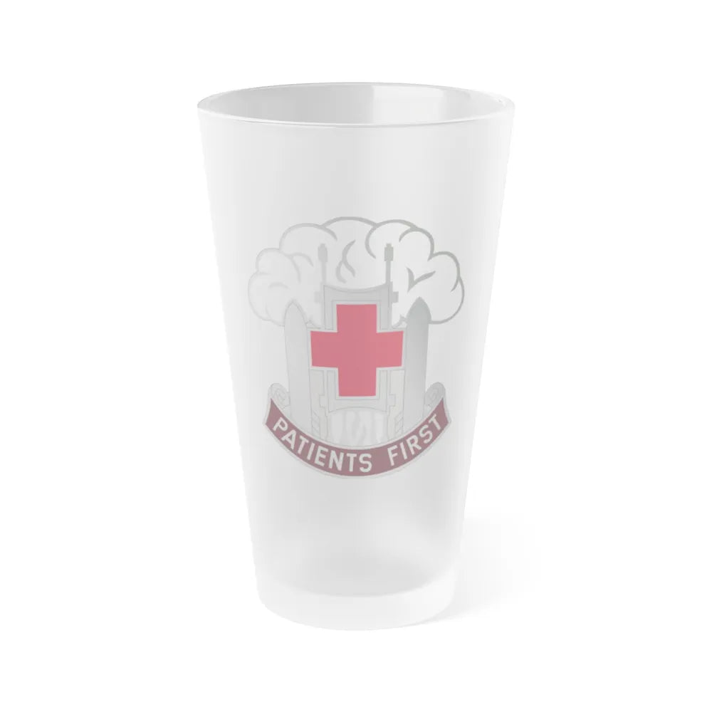 McAfee Hospital (U.S. Army) Frosted Pint Glass 16oz-Go Mug Yourself